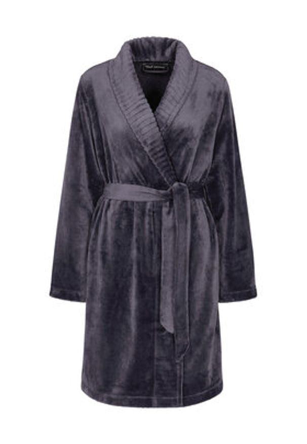 Triumph Szlafrok Robes Fleece Robe 01 10216526 Szary. Kolor: szary. Materiał: syntetyk