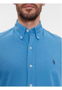 Polo Ralph Lauren Koszula 710654408121 Niebieski Regular Fit. Typ kołnierza: polo. Kolor: niebieski. Materiał: bawełna #2