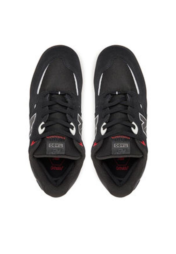 New Balance Sneakersy NM1010RB Czarny. Kolor: czarny. Materiał: skóra, zamsz