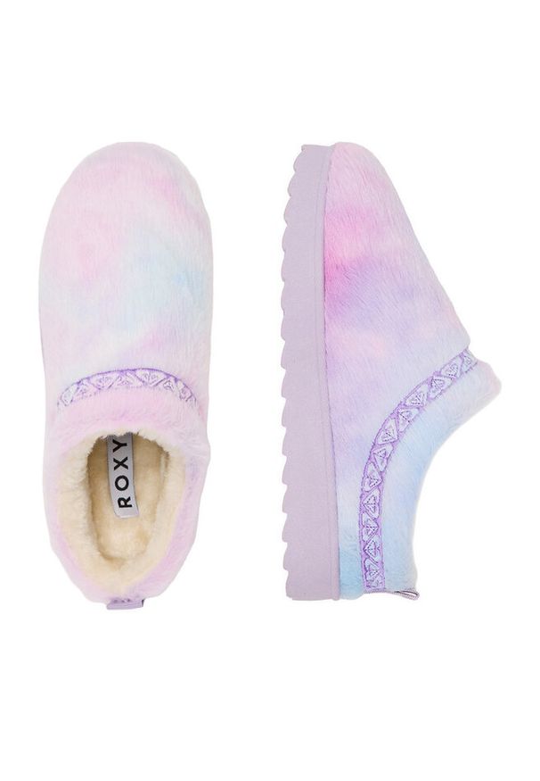 Kapcie Roxy. Kolor: fioletowy