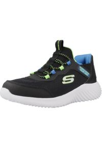 skechers - Buty SKECHERS 403822L SLIP-INS Czarny. Okazja: na co dzień. Kolor: biały, zielony, wielokolorowy, czarny. Materiał: syntetyk, tkanina #1