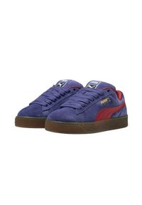 Buty do chodzenia damskie Puma Suede Xl. Kolor: niebieski. Materiał: zamsz. Szerokość cholewki: normalna. Model: Puma Suede. Sport: turystyka piesza