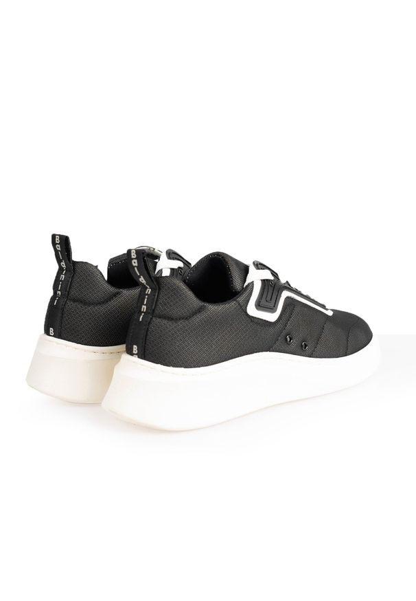 Baldinini Sneakersy | UE0407P00VECT | Sne U Vectra | Mężczyzna | Czarny, Biały. Kolor: biały, czarny, wielokolorowy. Materiał: materiał, skóra