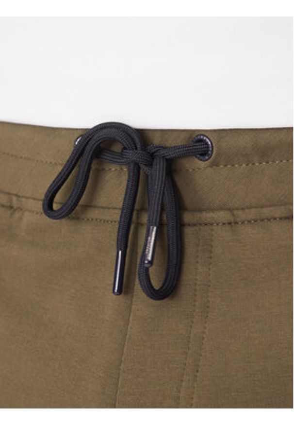 Aeronautica Militare Szorty sportowe 251BF017F459 Khaki Regular Fit. Kolor: brązowy. Materiał: bawełna. Styl: sportowy