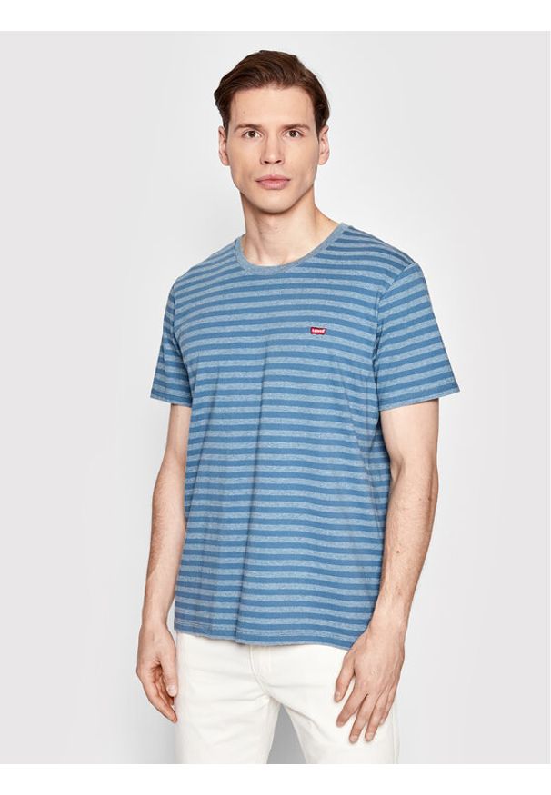 Levi's® T-Shirt 56605-0133 Niebieski Regular Fit. Kolor: niebieski. Materiał: bawełna