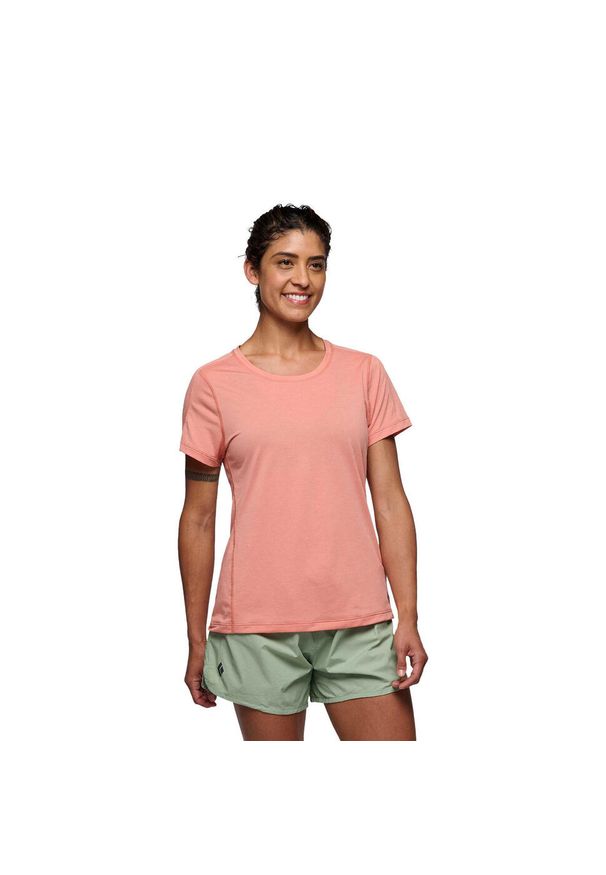 Koszulka damska Black Diamond Lightwire Tech. Kolor: różowy. Sport: turystyka piesza, wspinaczka