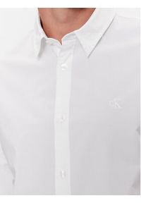 Calvin Klein Jeans Koszula J30J324614 Biały Slim Fit. Kolor: biały. Materiał: bawełna #4