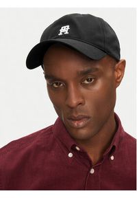 TOMMY HILFIGER - Tommy Hilfiger Czapka z daszkiem Imd Color 6 Panel AM0AM13542 Czarny. Kolor: czarny. Materiał: bawełna #6
