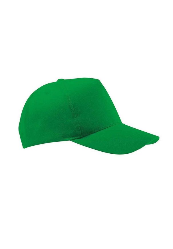 SOL'S - Buzz 5 Panel Baseball Cap. Kolor: zielony
