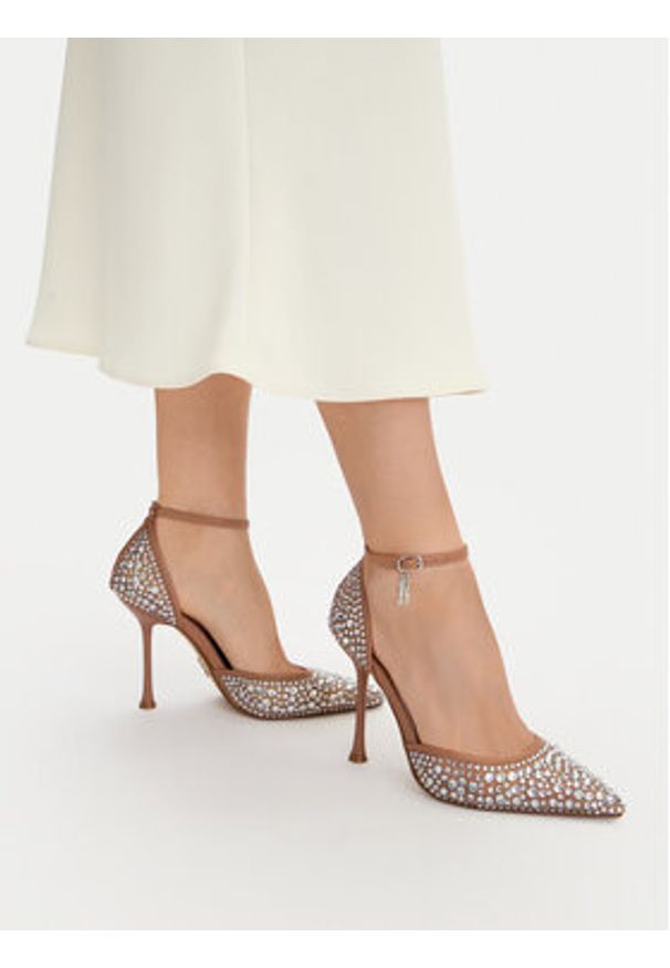 Steve Madden Szpilki Sparx-MS 11005255 Brązowy. Kolor: brązowy. Materiał: materiał. Obcas: na szpilce