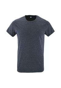 SOL'S - Męska Koszulka Regent Polycotton Slim T-shirt. Kolor: szary