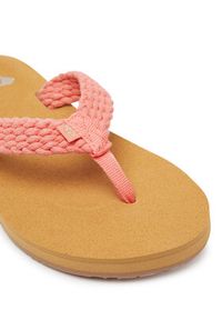 Roxy Japonki ARJL101166 Koralowy. Kolor: pomarańczowy. Materiał: materiał #2