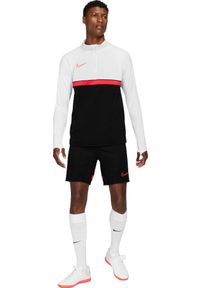 Bluza sportowa męska Nike Dri-FIT Academy 21 Drill Top. Kolor: biały. Styl: sportowy