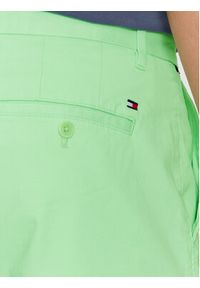 TOMMY HILFIGER - Tommy Hilfiger Szorty materiałowe Brooklyn MW0MW23563 Zielony Regular Fit. Kolor: zielony. Materiał: bawełna #3