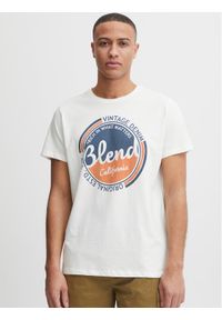 Blend T-Shirt 20715308 Biały Regular Fit. Kolor: biały. Materiał: bawełna #1