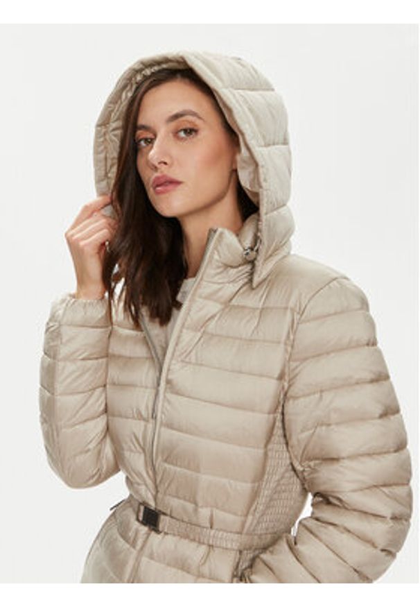 Calvin Klein Kurtka przejściowa K20K207109 Beżowy Slim Fit. Kolor: beżowy. Materiał: syntetyk