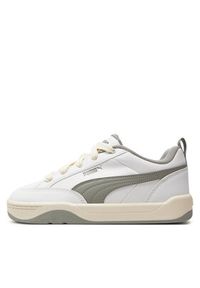 Puma Sneakersy Park Lifestyle 395084-01 Biały. Kolor: biały. Materiał: skóra #5