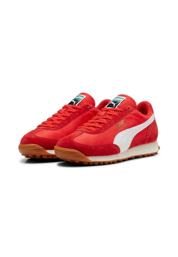 Puma Buty Easy Rider Vintage 39902801. Kolor: czerwony, biały, wielokolorowy. Materiał: zamsz, syntetyk, materiał. Szerokość cholewki: normalna. Sport: turystyka piesza
