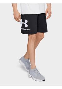 Spodenki męskie Under Armour Sportstyle Cotton Logo. Kolor: czarny. Sport: fitness