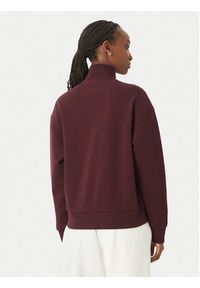 Lacoste Bluza SF5271 Brązowy ciemny Regular Fit. Kolor: brązowy. Materiał: bawełna #4