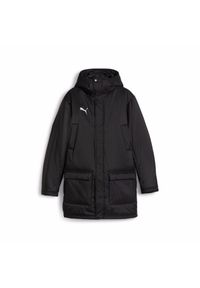 Kurtka puchowa Puma teamFinal. Kolor: czarny. Materiał: puch. Sport: piłka nożna #1