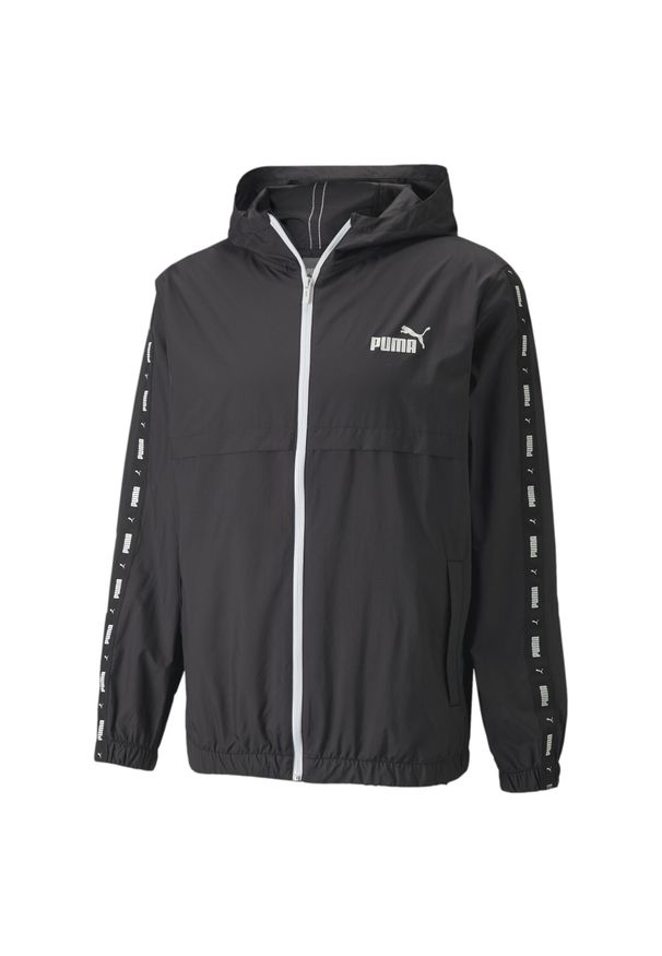 Kurtka Puma Ess Tape Windbreaker, Mężczyźni. Kolor: czarny