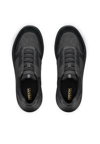 Geox Sneakersy U Portello U46E1B 0BCEK C9999 Czarny. Kolor: czarny. Materiał: skóra #5