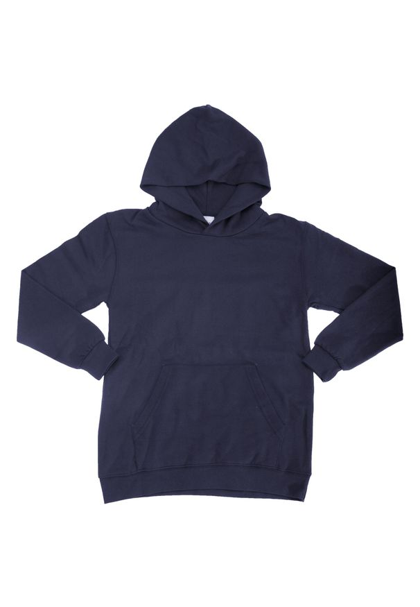 SG - Dziecięca Bluza Sportowa Unisex Kaptur Pulower. Kolor: niebieski