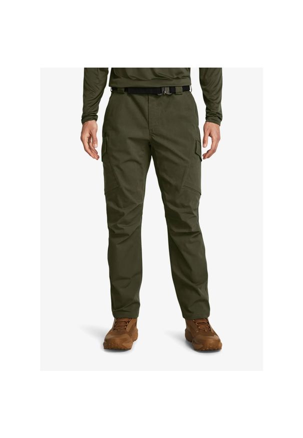 Spodnie męskie Under Armour Enduro Elite Cargo Pant. Kolor: zielony. Sport: turystyka piesza