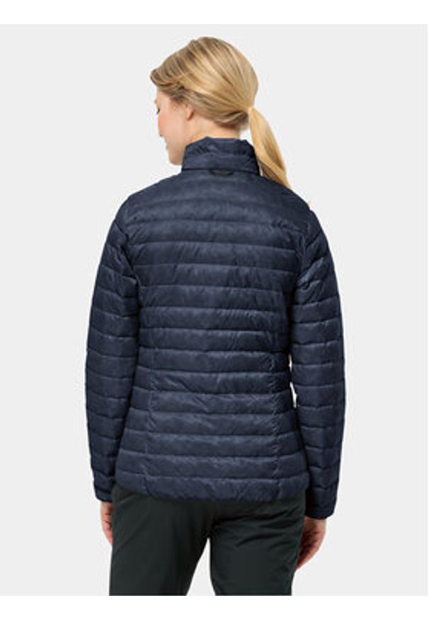 Jack Wolfskin Kurtka puchowa Pilvi Down Jkt 1207761 Granatowy Regular Fit. Kolor: niebieski. Materiał: syntetyk