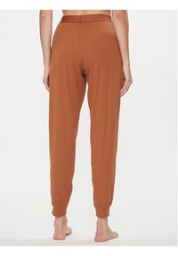 Calvin Klein Underwear Spodnie piżamowe 000QS7004E Brązowy Regular Fit. Kolor: brązowy. Materiał: bawełna #3