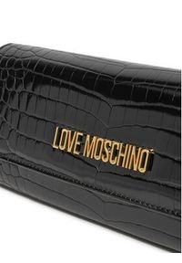 Love Moschino - LOVE MOSCHINO Torebka JC4294PP0LKJ0000 Czarny. Kolor: czarny. Materiał: skórzane #4