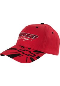MOUNTAIN WAREHOUSE - Czapka Unisex Chevy Racing - Oddychająca Bawełna dla Fanów Sportu Motorowego. Kolor: fioletowy. Materiał: bawełna. Styl: sportowy
