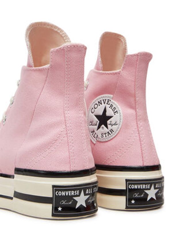 Converse Trampki Chuck 70 Plus A04366C Różowy. Kolor: różowy. Materiał: materiał