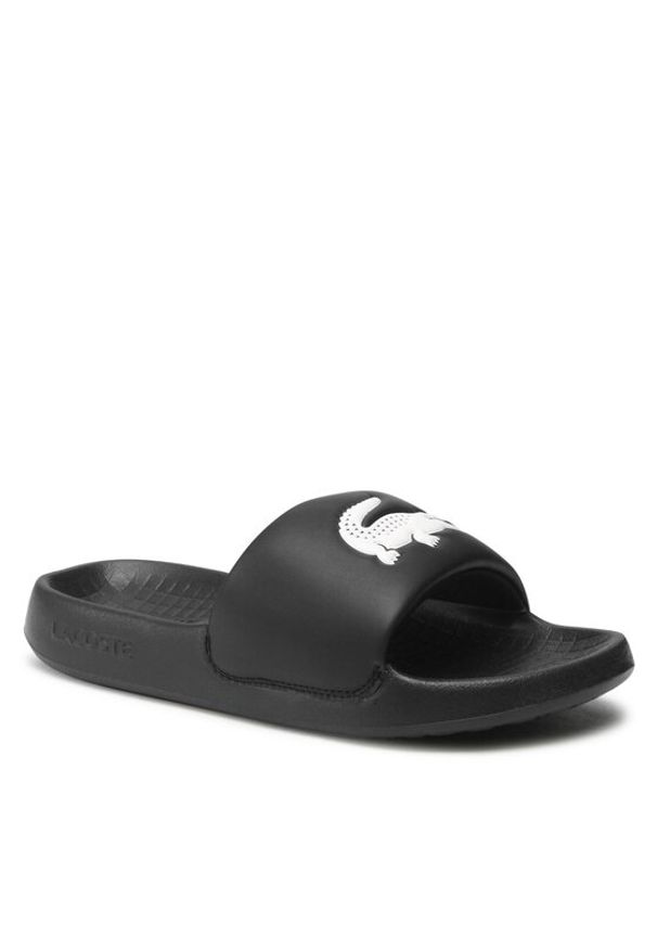 Klapki Lacoste. Kolor: czarny