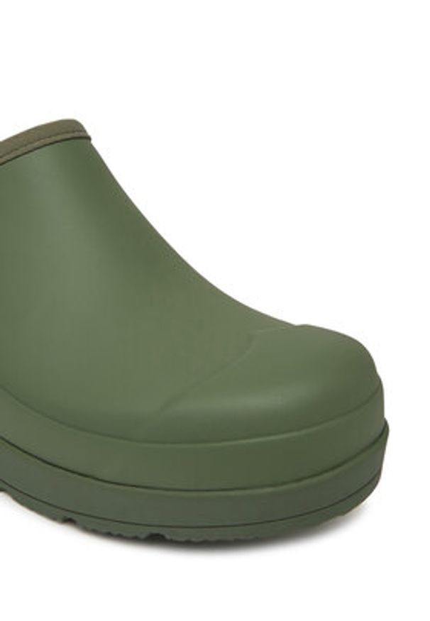 Hunter Klapki Play Clog MFF9052RMA Zielony. Kolor: zielony