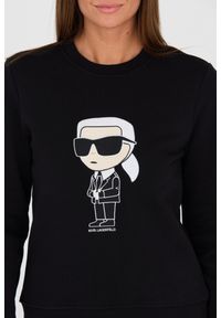 Karl Lagerfeld - KARL LAGERFELD Czarna bluza Ikonik 2.0. Kolor: czarny #6