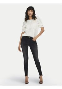 only - ONLY Jeansy Blush 15157997 Czarny Skinny Fit. Kolor: czarny