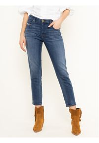 Diesel Jeansy Babhila 00S7LY 0098Z Granatowy Skinny Fit. Kolor: niebieski