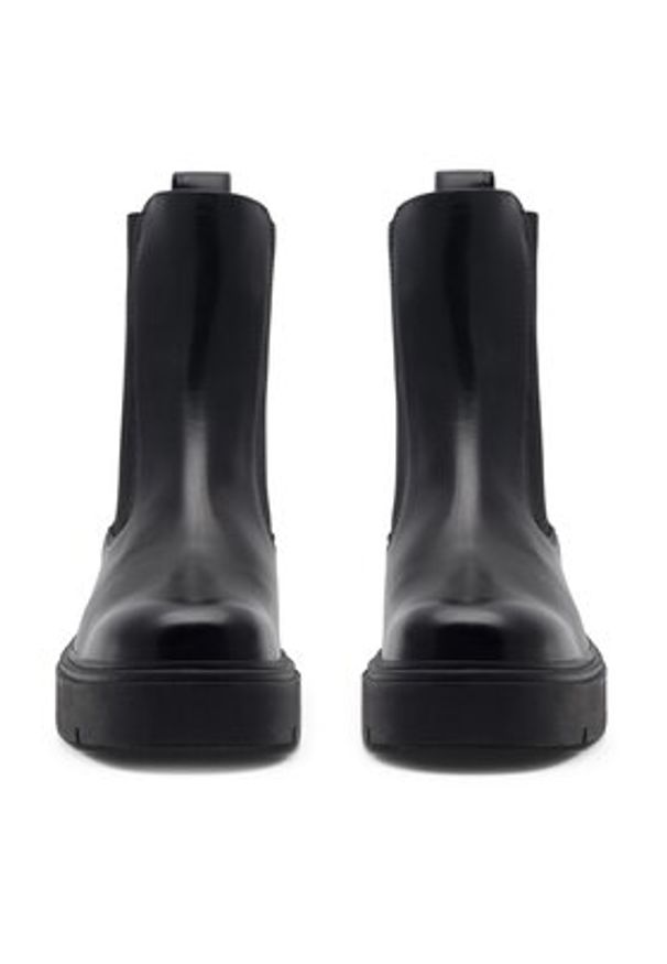 Gino Rossi Botki RST-GALLIE-06 Czarny. Kolor: czarny. Materiał: skóra