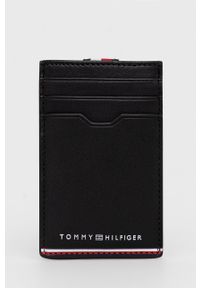 TOMMY HILFIGER - Tommy Hilfiger - Portfel skórzany. Kolor: czarny. Materiał: skóra #1