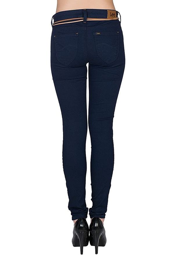 Lee - DAMSKIE SPODNIE JEANSOWE LEE SUPER SKINNY L527AQGD