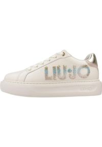 Liu Jo - Kapcie LIU-JO KYLIE 22 Beżowy. Kolor: beżowy. Materiał: syntetyk, skóra. Styl: sportowy