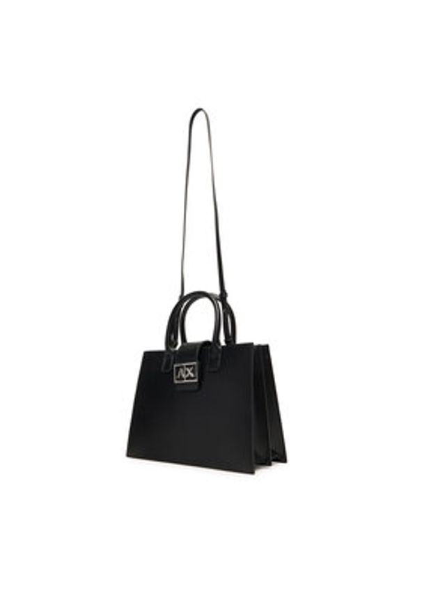 Armani Exchange Torebka XW000305 AF12039 UC001 Czarny. Kolor: czarny. Materiał: skórzane