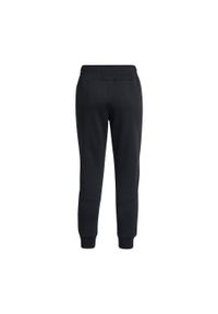 Spodnie Joggery Under Armour Unstoppable Flc Damskie. Kolor: czarny. Materiał: poliester, materiał, syntetyk, bawełna, elastan. Sport: bieganie