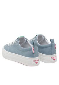 Roxy Tenisówki V12908 Niebieski. Kolor: niebieski. Materiał: materiał #2