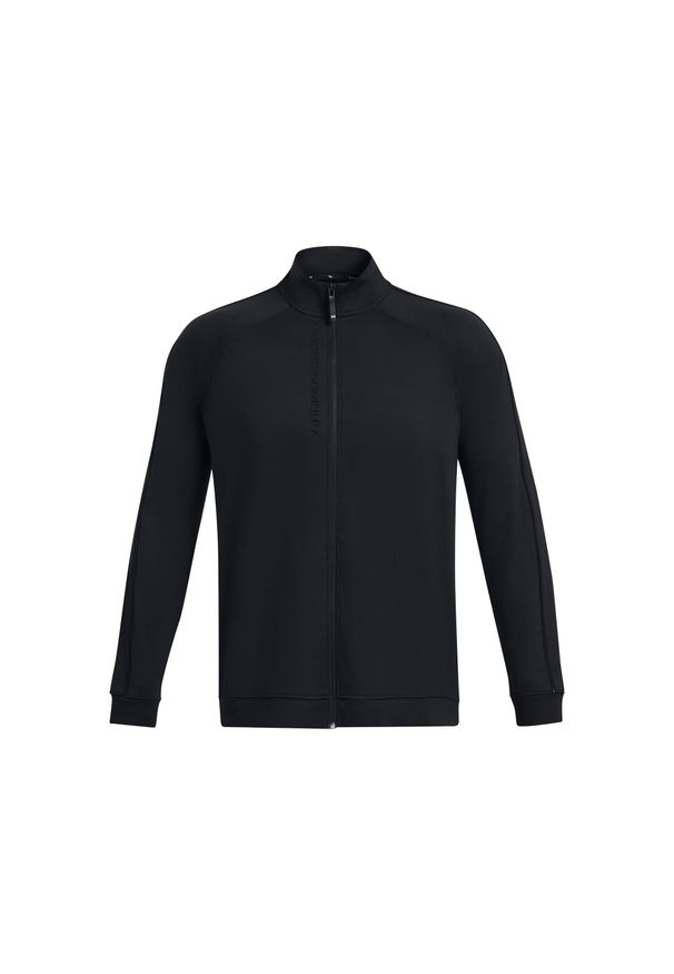 Kurtka z dresu Under Armour Storm Midlayer. Kolor: wielokolorowy, biały, czarny. Materiał: dresówka. Sport: golf