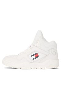 Tommy Jeans Sneakersy Tjw New Basket Mc EN0EN02493 Écru. Materiał: skóra #3