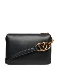 Love Moschino - LOVE MOSCHINO Torebka JC4075PP1NLF0000 Czarny. Kolor: czarny. Materiał: skórzane