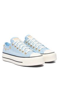 Converse Trampki Chuck Taylor All Star Heathered Glam A17596C Niebieski. Kolor: niebieski. Materiał: materiał #6